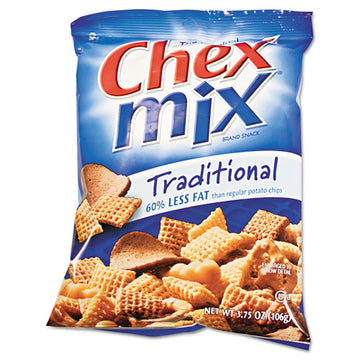 Chex Mix® Chex Mix, Traditional Flavor Trail Mix, 3.75 Oz Bag, 8-box freeshipping - TVN Wholesale